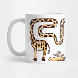 Longest neck giraffe Mug